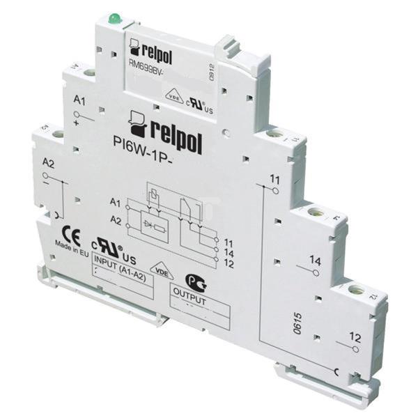 Przekaźnik interfejsowy 1P 6A 12V DC PIR6W-1P-12VDC 858603