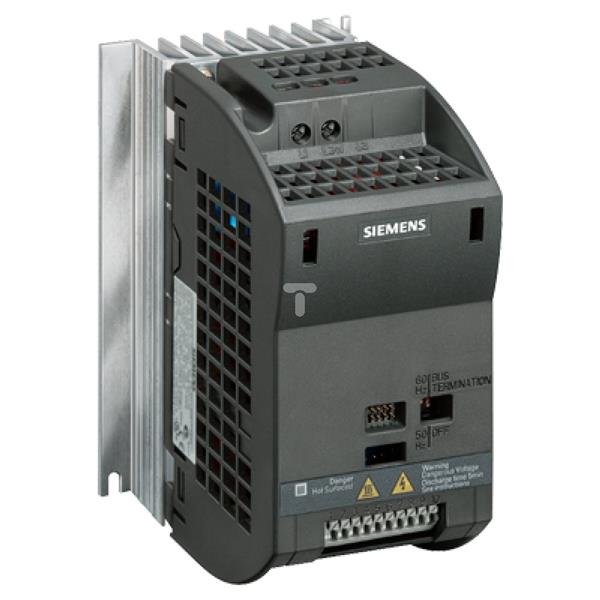 Falownik 0,1kW Uwe=1/3x200-240V, Uwy=3x240V/0,9A 1-10V 3we cyfrowe 1we analogowe/cyfrowe Sinamics G110 6SL3211-0AB11-2UB1