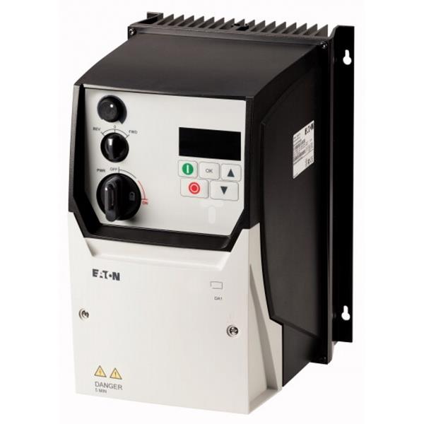 Falownik Uwe=400V, Uwy=3x400V/3,6A 1,5kW RFI IP66 OLED DA1-34018FB-B66C 169388