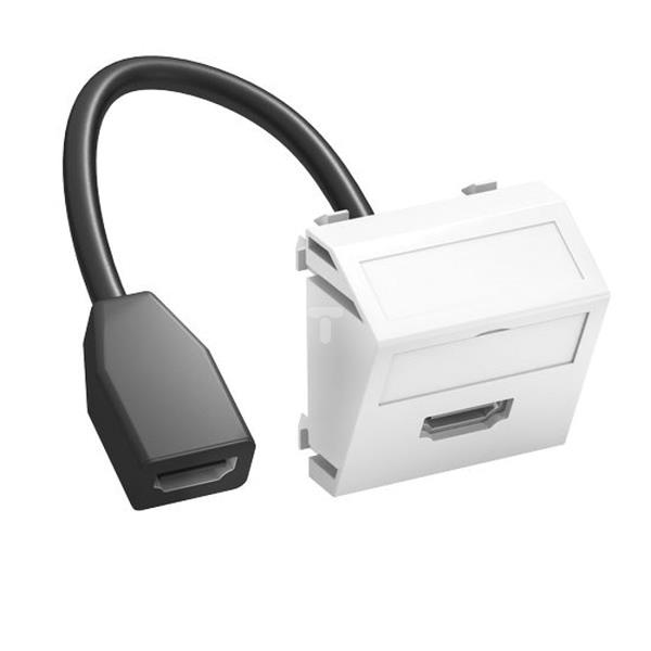 Moduł multimedialny HDMI skośny MTS-HD F RW1 6104838