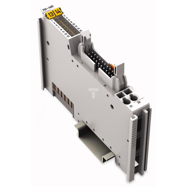 Moduł  wejść 16DI 24V DC 3.0ms ze złączem do przewodu taśmowego 750-1400