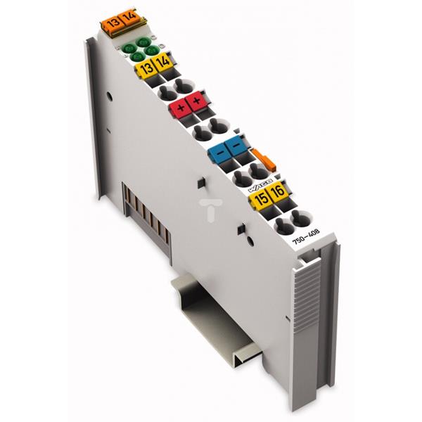 Moduł wejść dwustanowych 4-kanałowy 24V DC 750-408