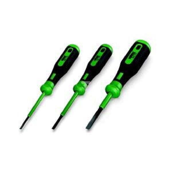 Przyrząd montażowy z częściowo izolowanym trzonkiem typ 1 klinga (2,5x 0,4mm) 210-719