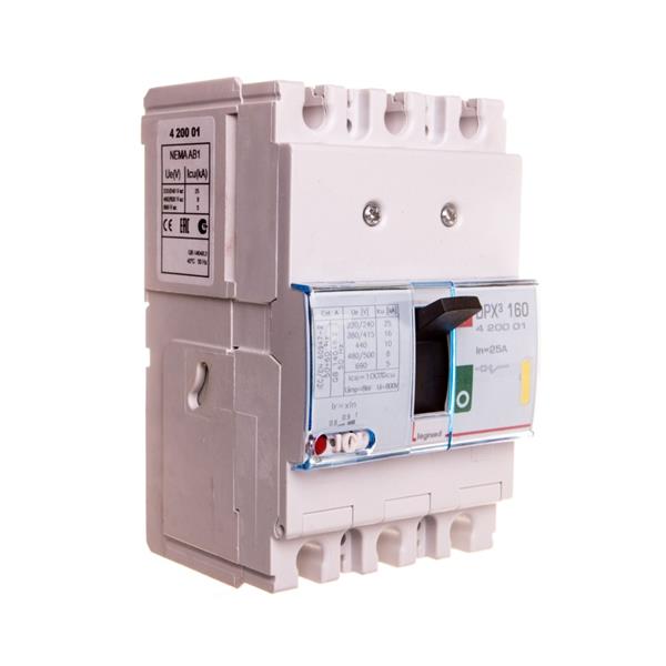 Wyłącznik mocy 25A 3P 16kA DPX3 160 420001