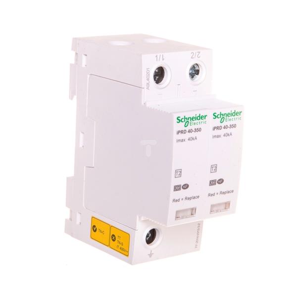 Ogranicznik przepięć C 2P 40kA 1,4kV 350V iPRD-40r-40kA-350V-2P A9L40201