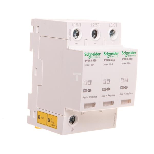 Ogranicznik przepięć C 3P 8kA 1kV 350V iPRD-8-8kA-350V-3P A9L08300