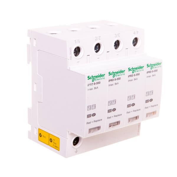 Ogranicznik przepięć C 4P 8kA 1,1kV 350V iPRD-8-8kA-350V-4P A9L08400