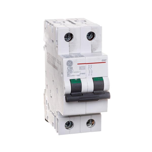 Wyłącznik nadprądowy 2P C 50A 6kA AC G62C50 674642
