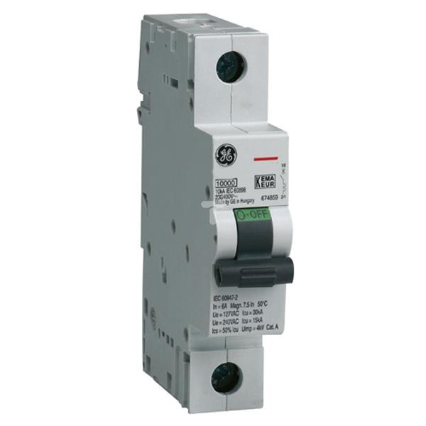 Wyłącznik nadprądowy 1P D 16A 6kA AC G61D16 674767