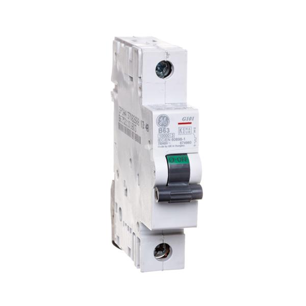 Wyłącznik nadprądowy 1P B 63A 10kA AC G101B63 674960