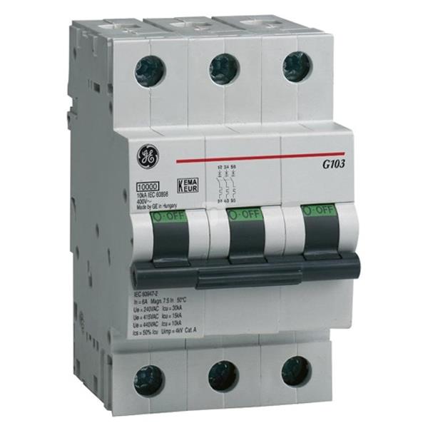 Wyłącznik nadprądowy 3P C 2A 10kA AC G103C02 674904