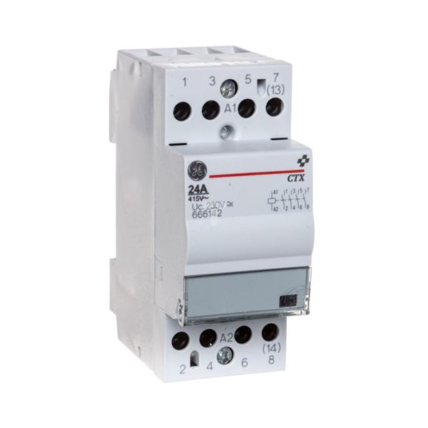 Stycznik modułowy 24A 230V AC/DC 4Z CTX2440230U 666142