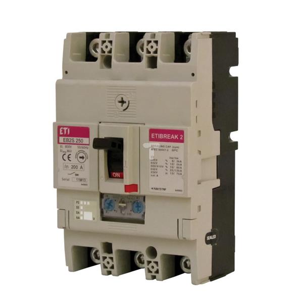 Wyłącznik mocy 3P 200A 16kA /regulacja termiczna/ EB2S 250/3LA 004671887