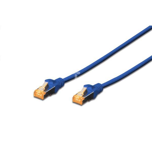 Patchcord RJ45/RJ45 S/FTP kat. 6A 3m AWG 26/7 LS0H niebieski DK-1644-A-030/B