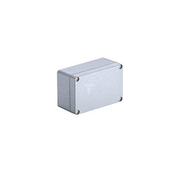 Obudowa aluminiowa 150x100x80mm Mx 151008 jasnoszara 2011316