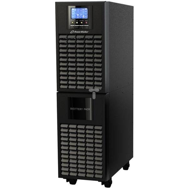 UPS 1-fazowy POWER WALKER 6000VA/5400W USB/RS-232 on-line LCD TOWER CT VFI 6000CT LCD