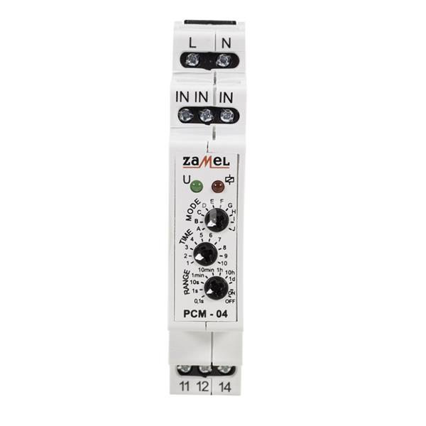 Przekaznik czasowy 230V AC PCM-04 EXT10000081