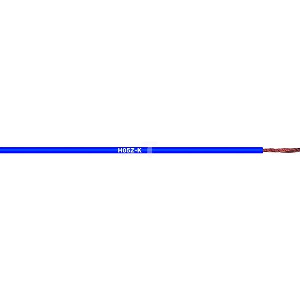 Przewód bezhalogenowy H05Z-K 90st.C niebieski 4725023 /100m/
