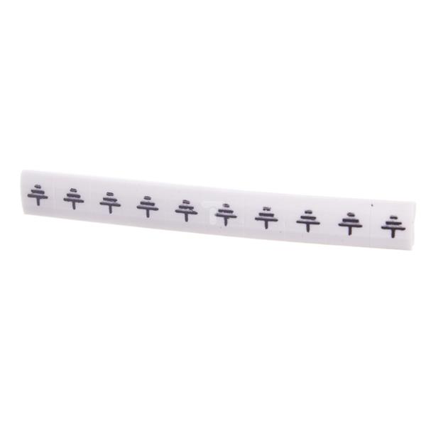 Oznacznik do złączek EZ-5B/UZ biały R34RR-02050408500 /100szt./