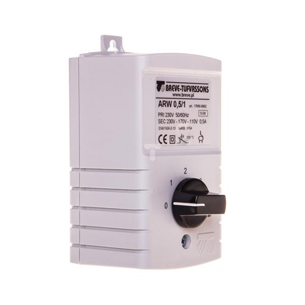 Regulator prędkości obrotowej 1 fazowy 230V 0,5A IP54 ARW 0,5/1 230 -170- 110V 17886-9962