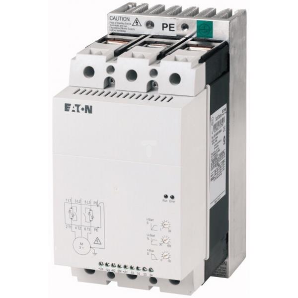 Softstart 3-fazowy 400VAC 200A 110kW/400V Uc=24V AC/DC DS7-340SX200N0-N 134923