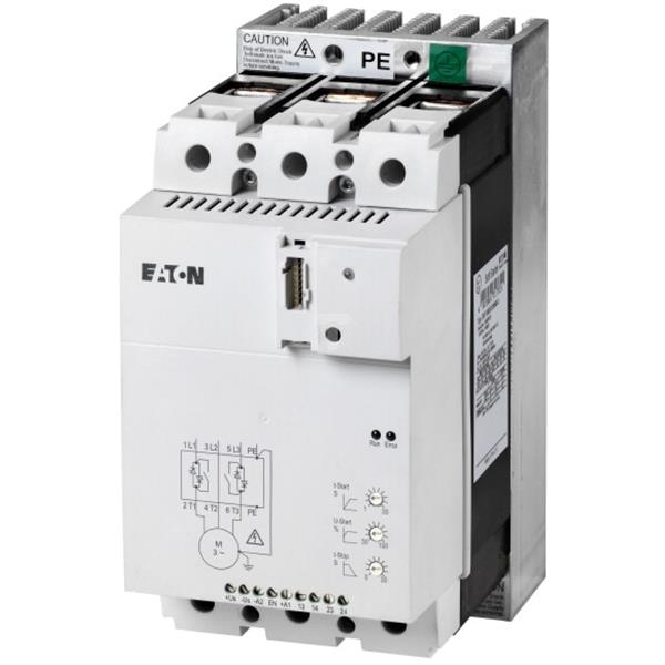 Softstart 3-fazowy 400VAC 81A 45kW/400V Uc=24V DC SmartWire-DT DS7-34DSX081N0-D 134955