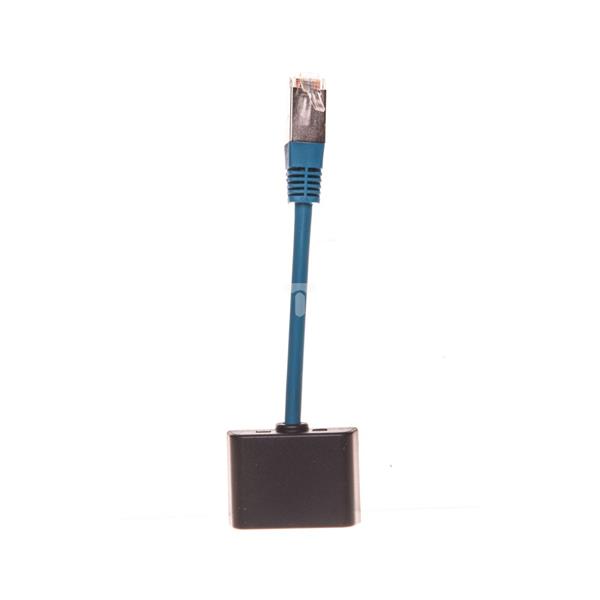 Rozgałęziacz 2 gniazda żeńskie/1 wtyk męski RJ45 DX-SPL-RJ45-2SL1PL 169142