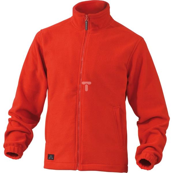 Bluza z polaru poliestru, 280G czerwona rozmiar XL VERNOROXG