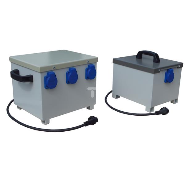 Transformator separacyjny do zasilania elektronarzędzi 1-faz 3500VA II+PE 1 GN IP44 PFN3501/2301 230/230V 16152-9986