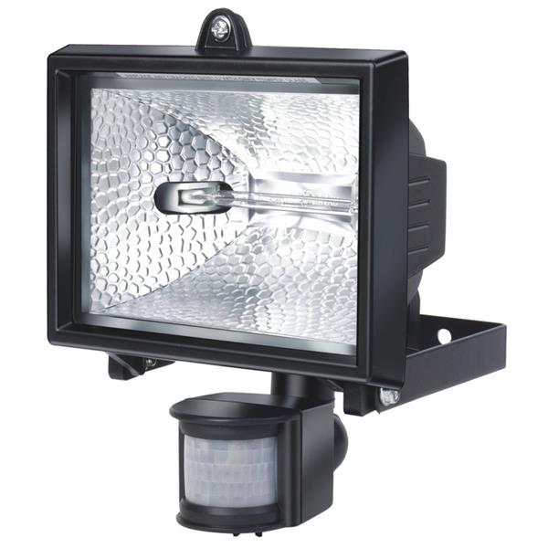 Projektor halogenowy 400W R7s 8545lm H500 IP44 z czujnikiem ruchu czarny 1172360