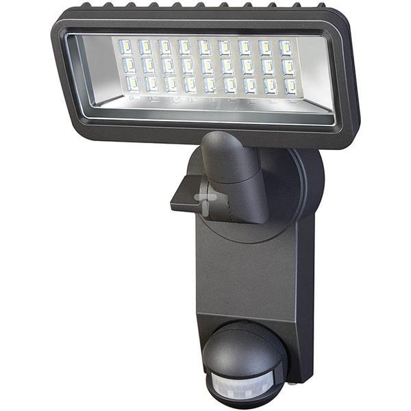 Projektor LED Premium City SH 2705 PIR IP44 13W 1080lm z czujnikiem ruchu klosz przeźroczysty 1179610