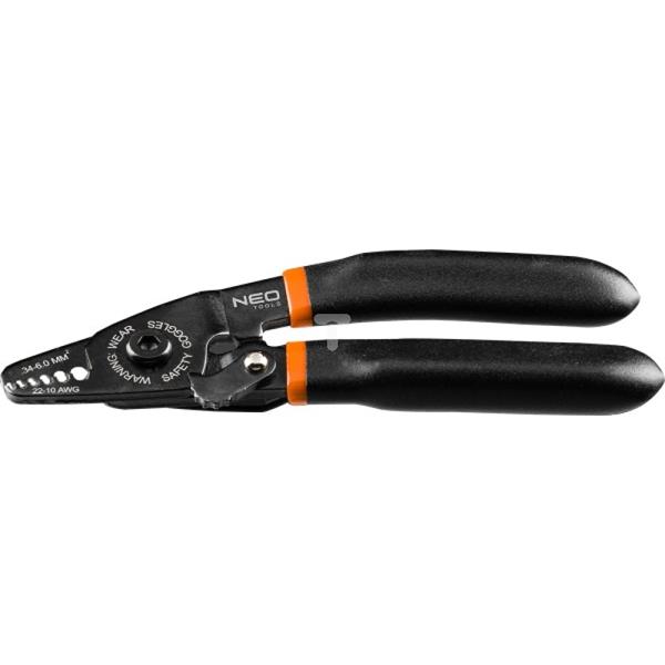 Szczypce do zdejmowania izolacji 140mm 0,34 -2,6mm2 22-10AWG 01-521