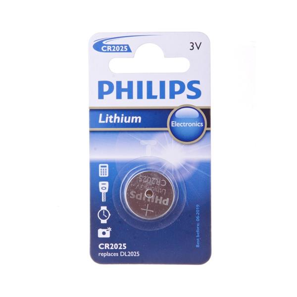 Bateria 3V litowe Philips x1 CR2025 /10szt./