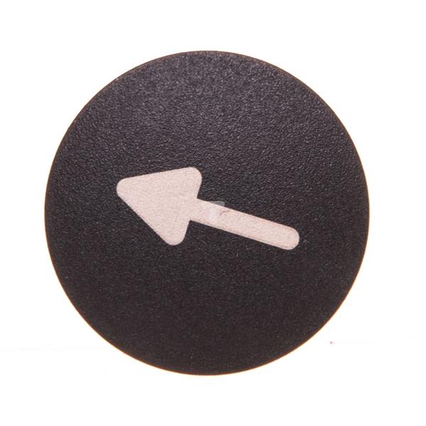 Wkładka przycisku grzybkowego 22mm czarna M22-XDP-S-X7 218261