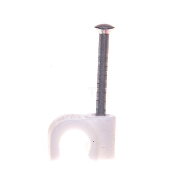 Uchwyt do kabli ISO 6mm z gwoździem 2x25mm 2006 25 RW 2225417 /100szt./