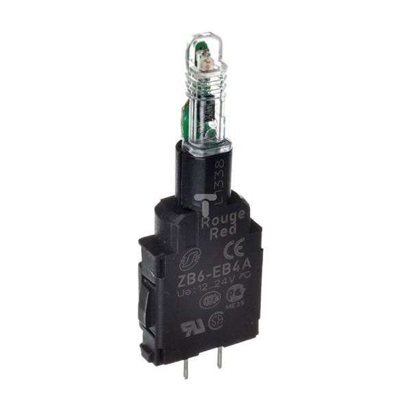 Korpus LED 12-24V AC/DC czerwony ZB6EB4A