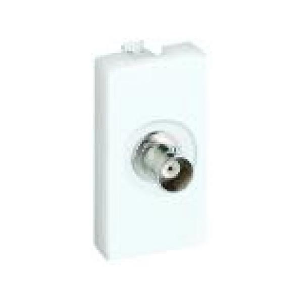 Simon Connect Gniazdo K45/2 antenowe BNC czysta biel K102D/9 TSC-K102D-9
