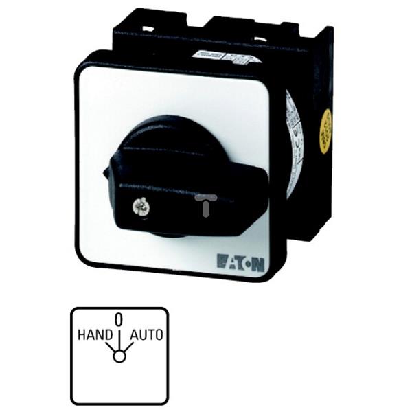 Łącznik krzywkowy HAND-0-AUTO 3P 20A do wbudowania T0-3-15433/EZ 050721