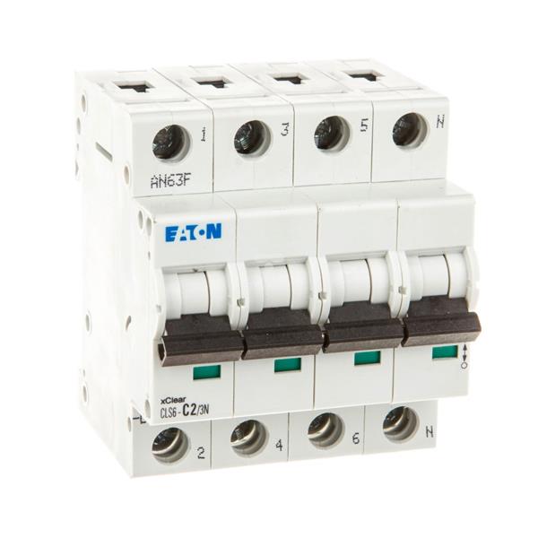 Wyłącznik nadprądowy 3P+N C 2A 6kA AC CLS6-C2/3N-DP 270483