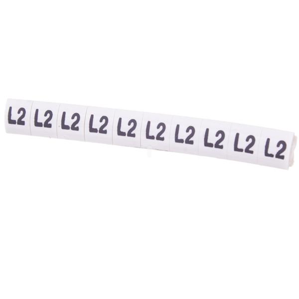 Oznacznik do złączek EZ-5B/L2 biały R34RR-02050408800 /100szt./