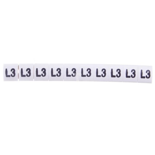 Oznacznik do złączek EZ-5B/L3 białyR34RR-02050408900 /100szt./