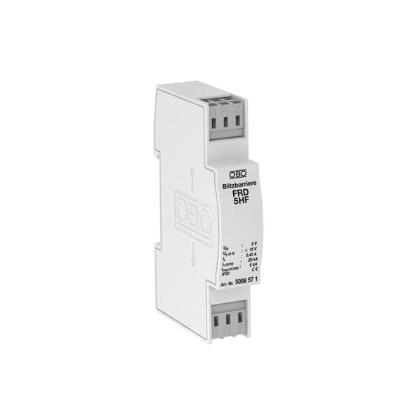 Ogranicznik przepięć dla systemów dwużyłowych 19VAC/28VDC 9kA 18kV FRD 24 HF 5098575