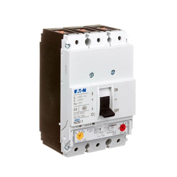 Wyłącznik mocy 63A 3P 36kA NZMC1-A63 271394