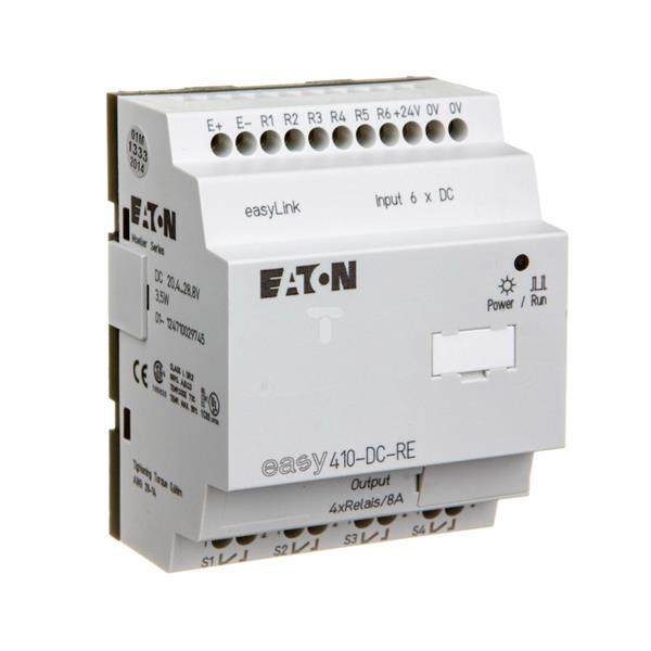 Moduł wejść/wyjść 6we/4wy przekaźnikowe 24V DC EASY410-DC-RE 114293