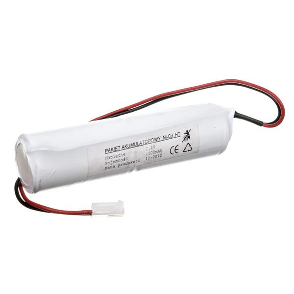 Pakiet akumulatorów 2,4V 4000mAh niklowo-kadmowe NiCd2,4V4,0Ah