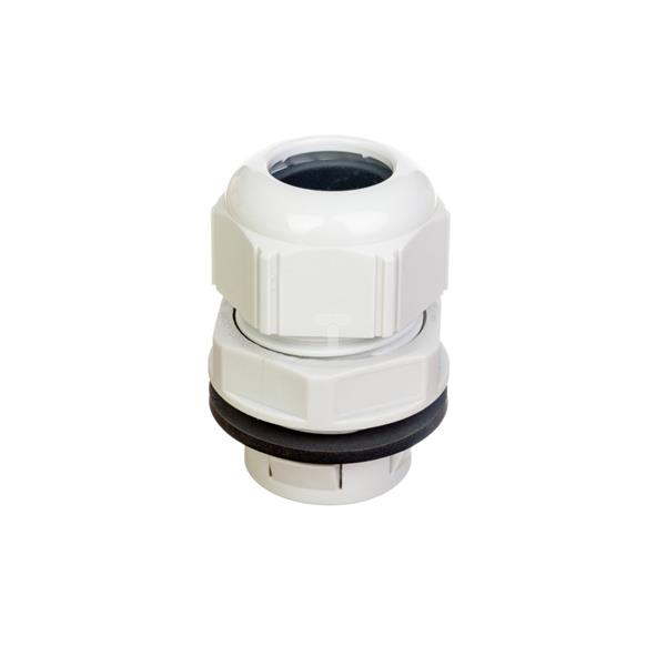 Dławnica kablowa poliamidowa M25 IP68 SKINTOP CLICK 25 jasnoszara 53112688