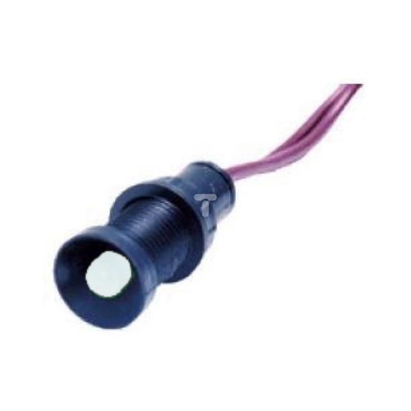 Lampka sygnalizacyjna LED 5mm biała Klp5W/24V 84405006