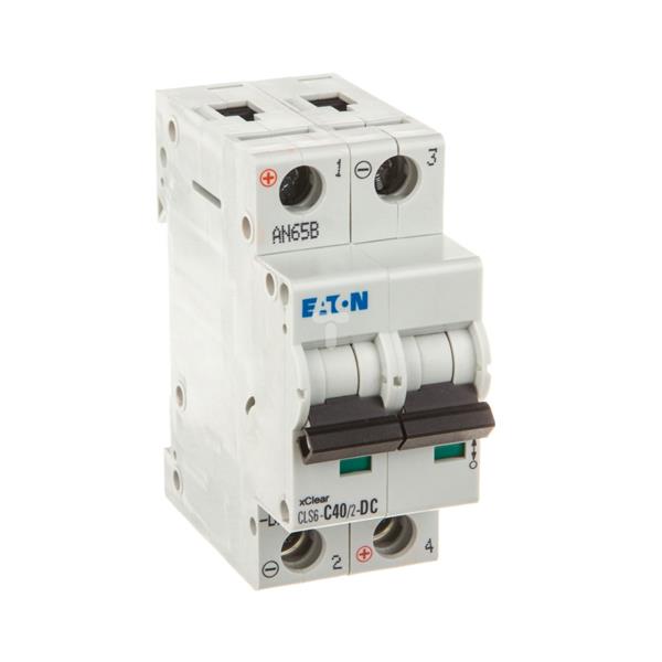 Wyłącznik nadprądowy 2P C 40A 6kA DC CLS6-C40/2-DC-DE 247822