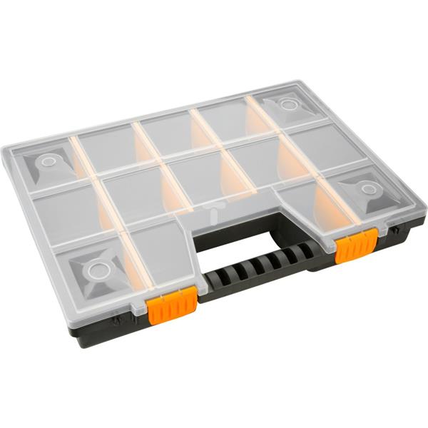 Organizer z regulowanymi przegrodami 490x390x65 mm 84-111