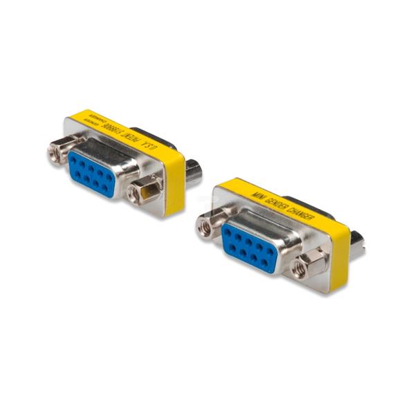 Adapter RS232 1:1 Typ DSUB9/DSUB9, Ż/Ż AK-610506-000-I